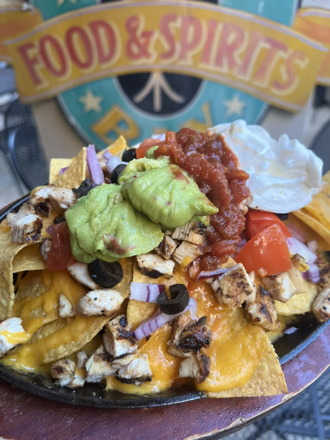 Loaded Skillet Nachos